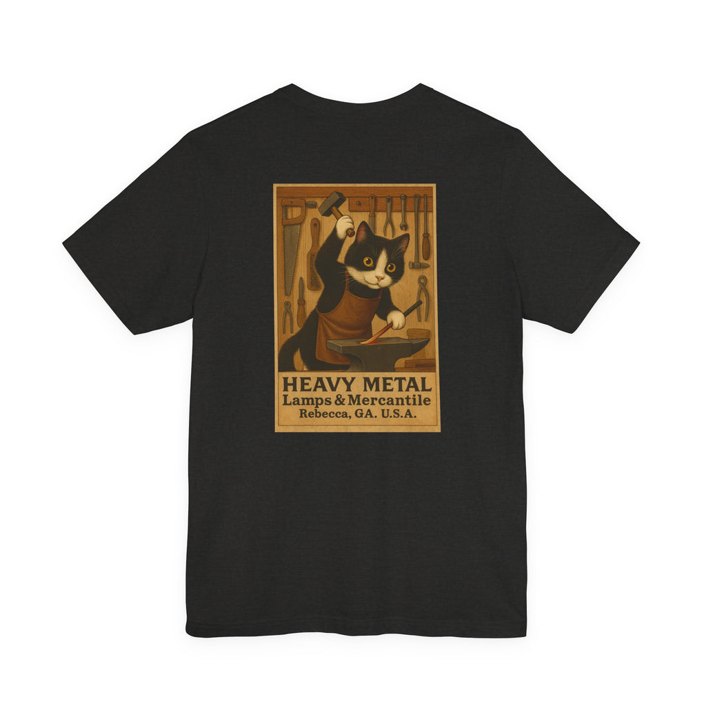Vintage Cat Heavy Metal T-Shirt