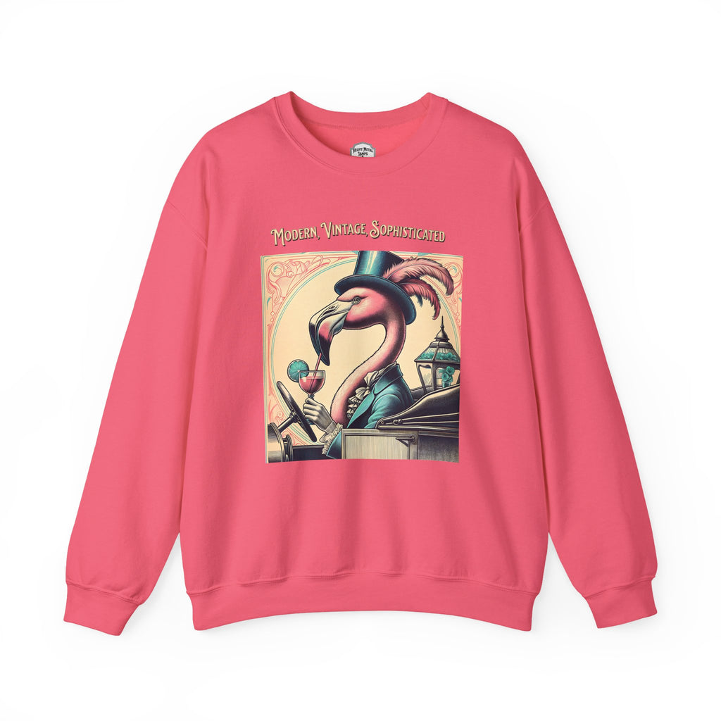 Vintage Flamingo Crewneck Sweatshirt
