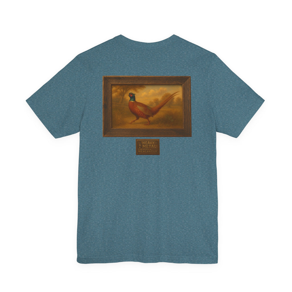 Pheasant Oil Painting T-Shirt