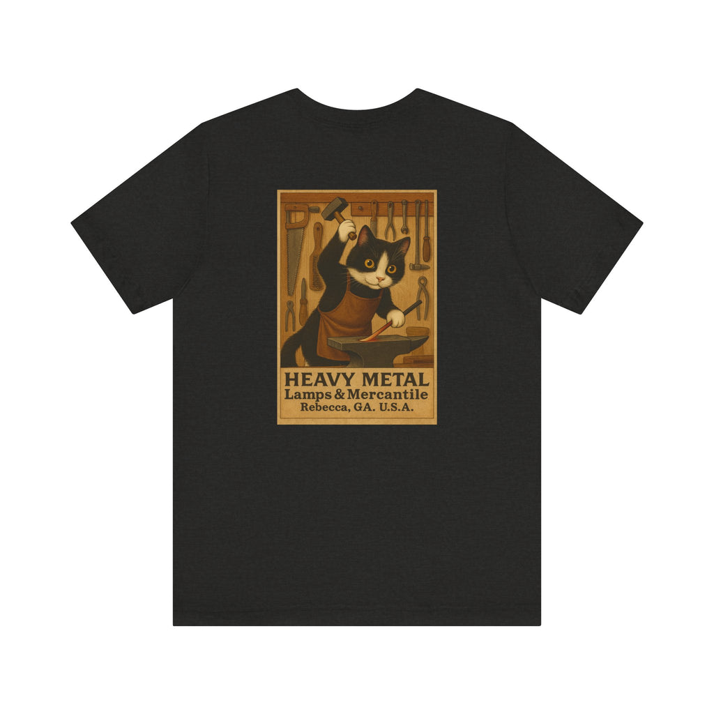 Vintage Cat Heavy Metal T-Shirt